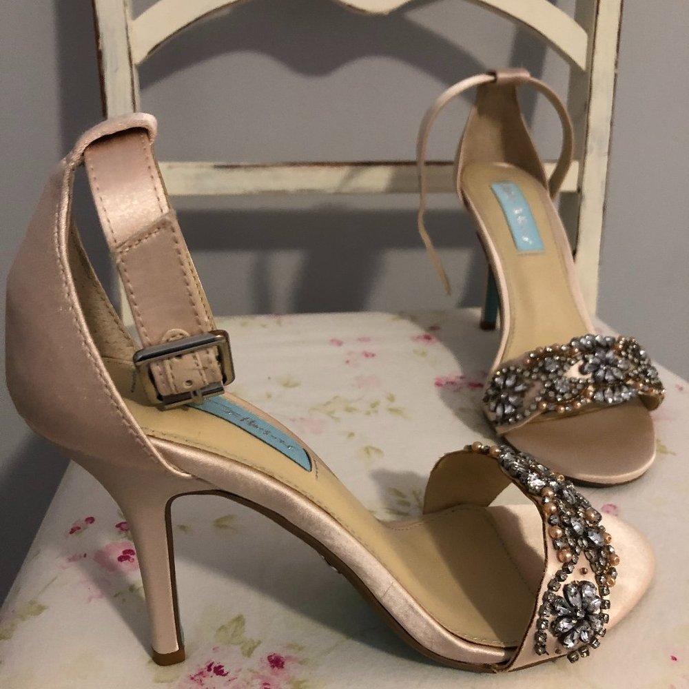 Blue by Betsy Johnson Gina Wedding Shoes